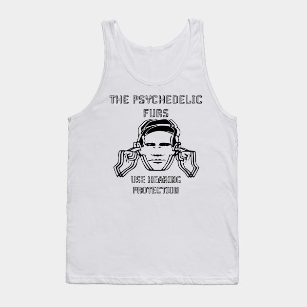 psychedelic  use hearing protection Tank Top by the haunted bathroom